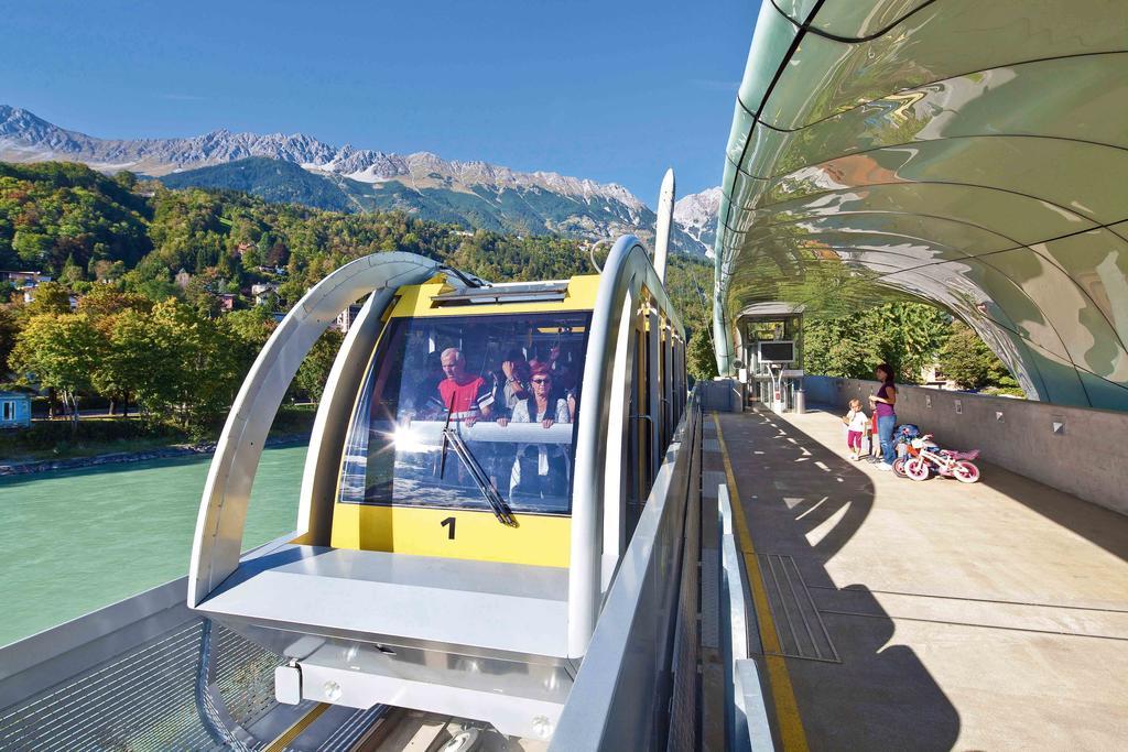 Riedz Apartments Innsbruck- Zentrales Apartmenthaus Mit Gruener Oase Екстериор снимка